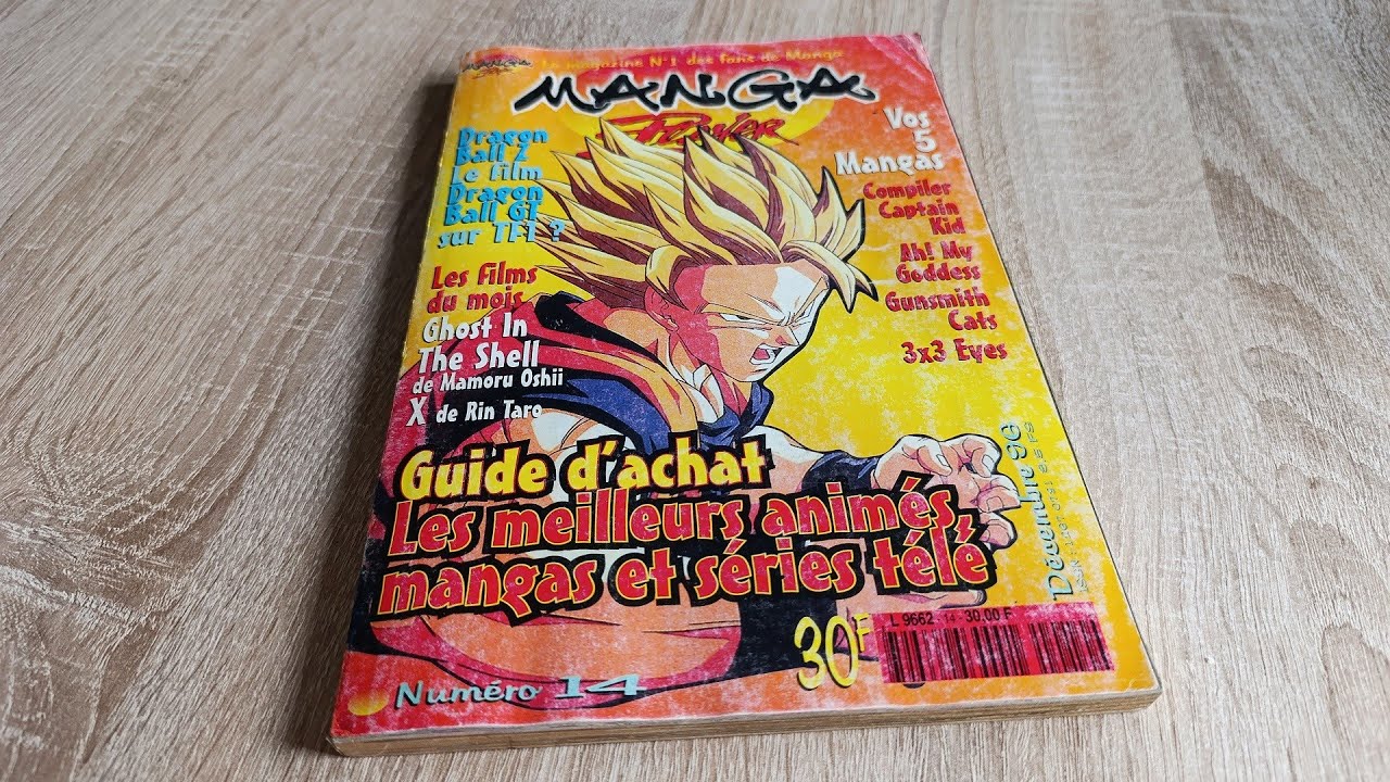 Magazine Manga Player de 1996 - ASMR Français