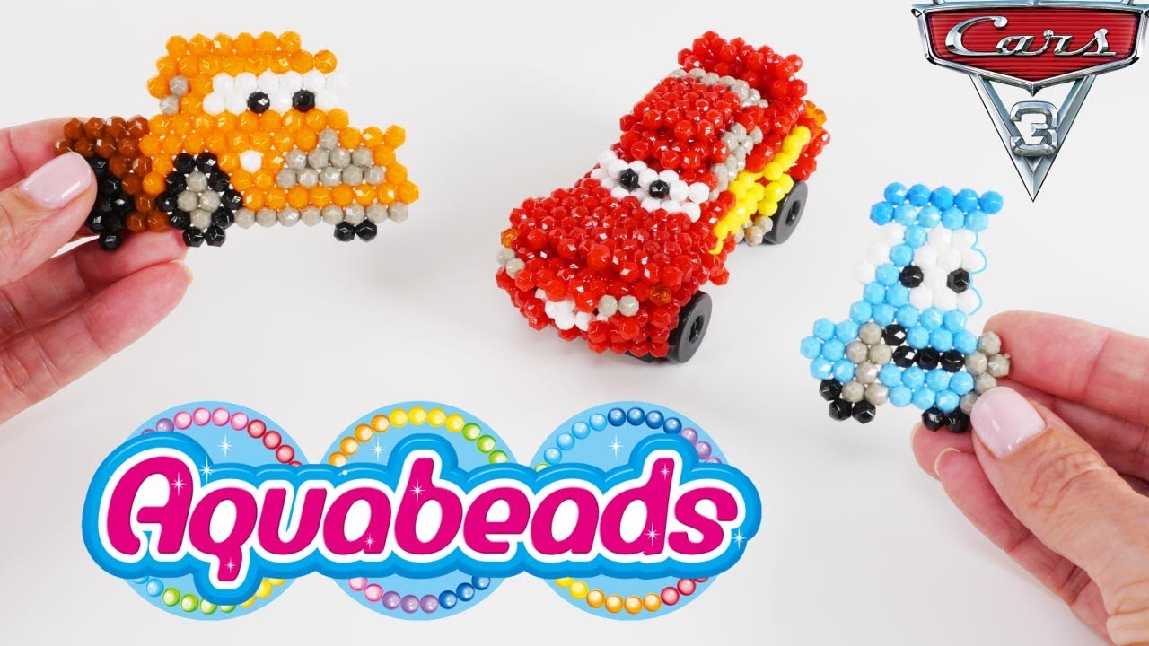 AquaBeads Disney Cars 3 Toy Playset. Water Beads Disney Pixar Cars 3 Toys