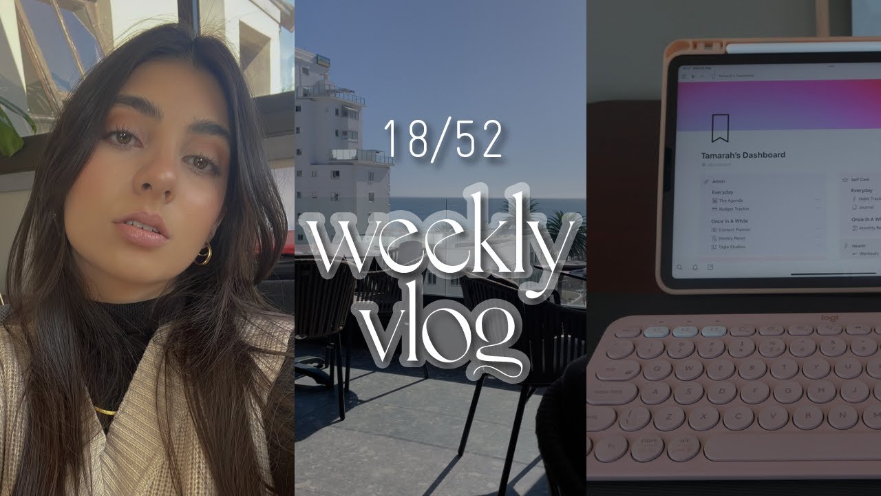 VLOG - lots of planning + new lens + chats + my new website + first thursdays | Tamarah Gabriella