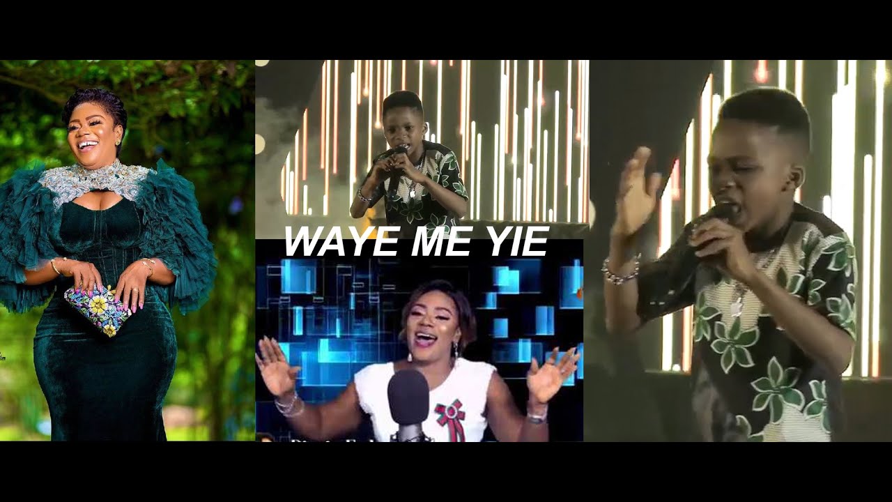 SH0CKING 👏👏Akwadaa Nyame sings waye me yie by Piesie Esther. #melodiestv #2AJ TV