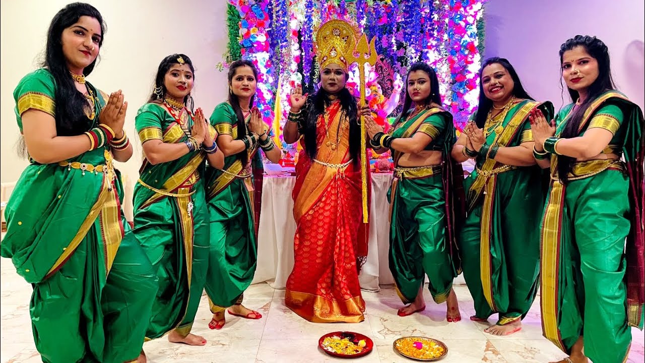 Group Dance Performance| Gondhal dance | Ganeshotsav2k24