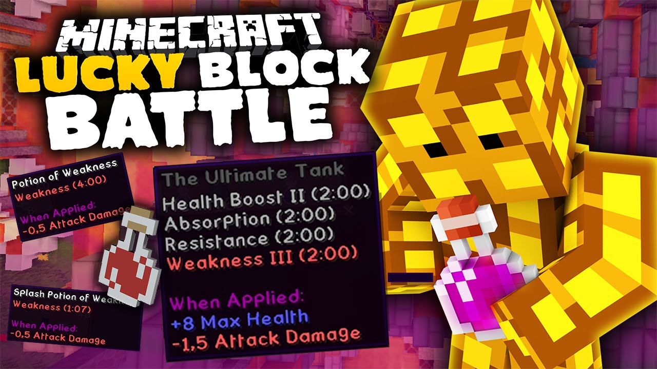 POTION MASSAKER! | Lucky Block Battle