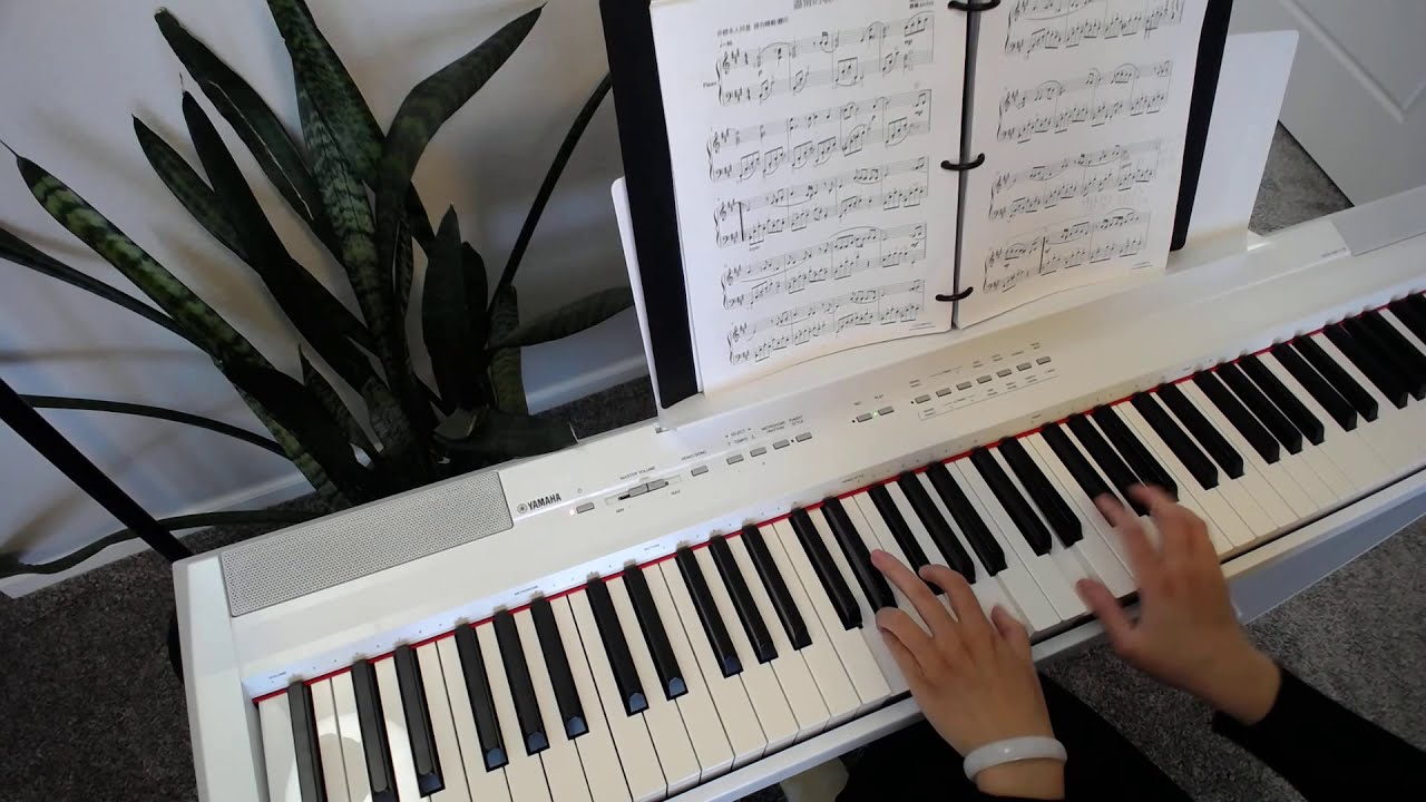 尽情的敬拜 钢琴 伴奏 诗歌敬拜 中英文歌词 钢琴谱 Extravagant Worship. Piano with Lyrics.  Sheet Music.