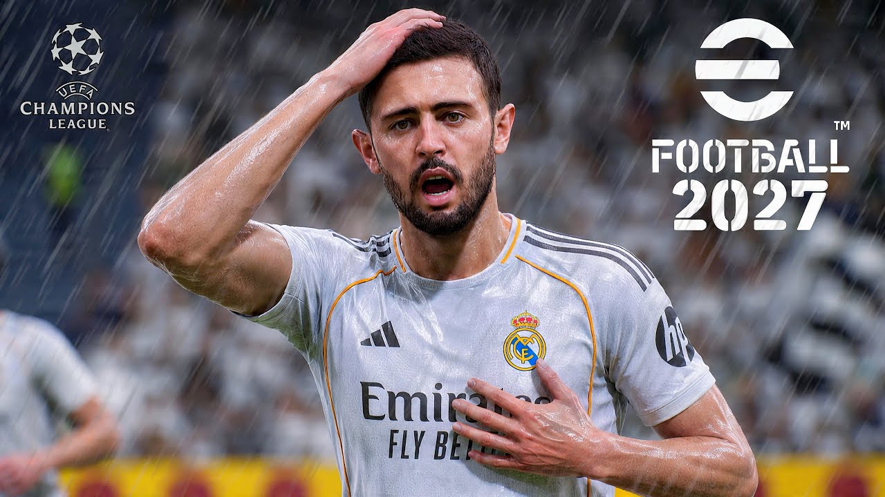 eFootball 2027 (PS5 PRO) 4K | REAL MADRID vs. BARCELONA | UEFA Champion League 2027 - UPDATE