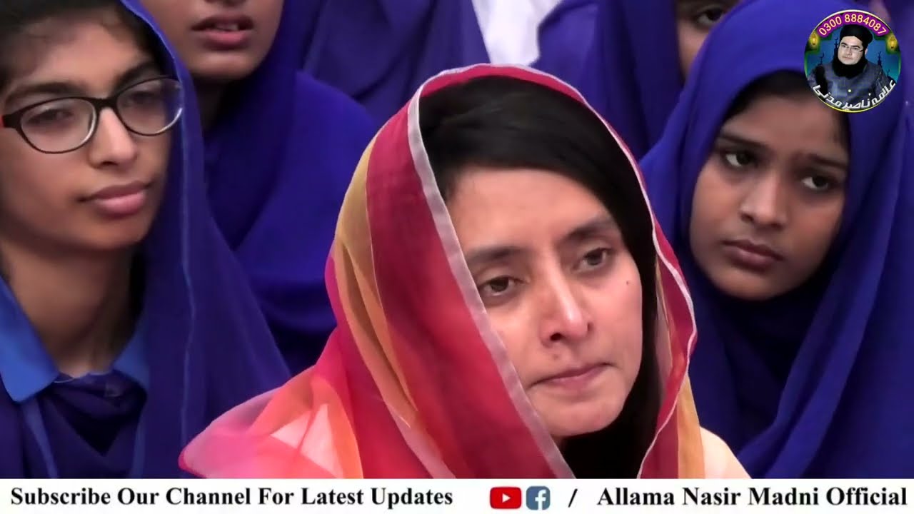 Informatic College Faisalabad Allama Nasir Madni Heart Touching Emotional Bayan