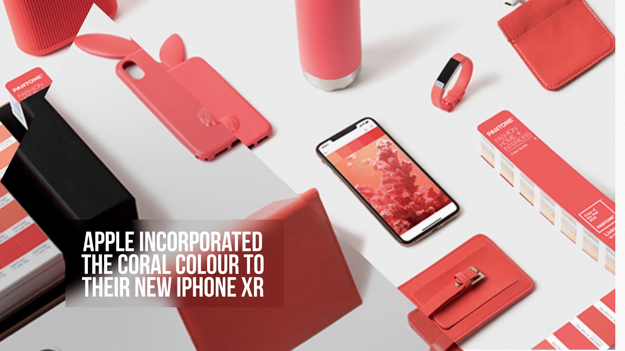 NEW PANTONE COLOUR OF THE YEAR 2019 LIVING CORAL
