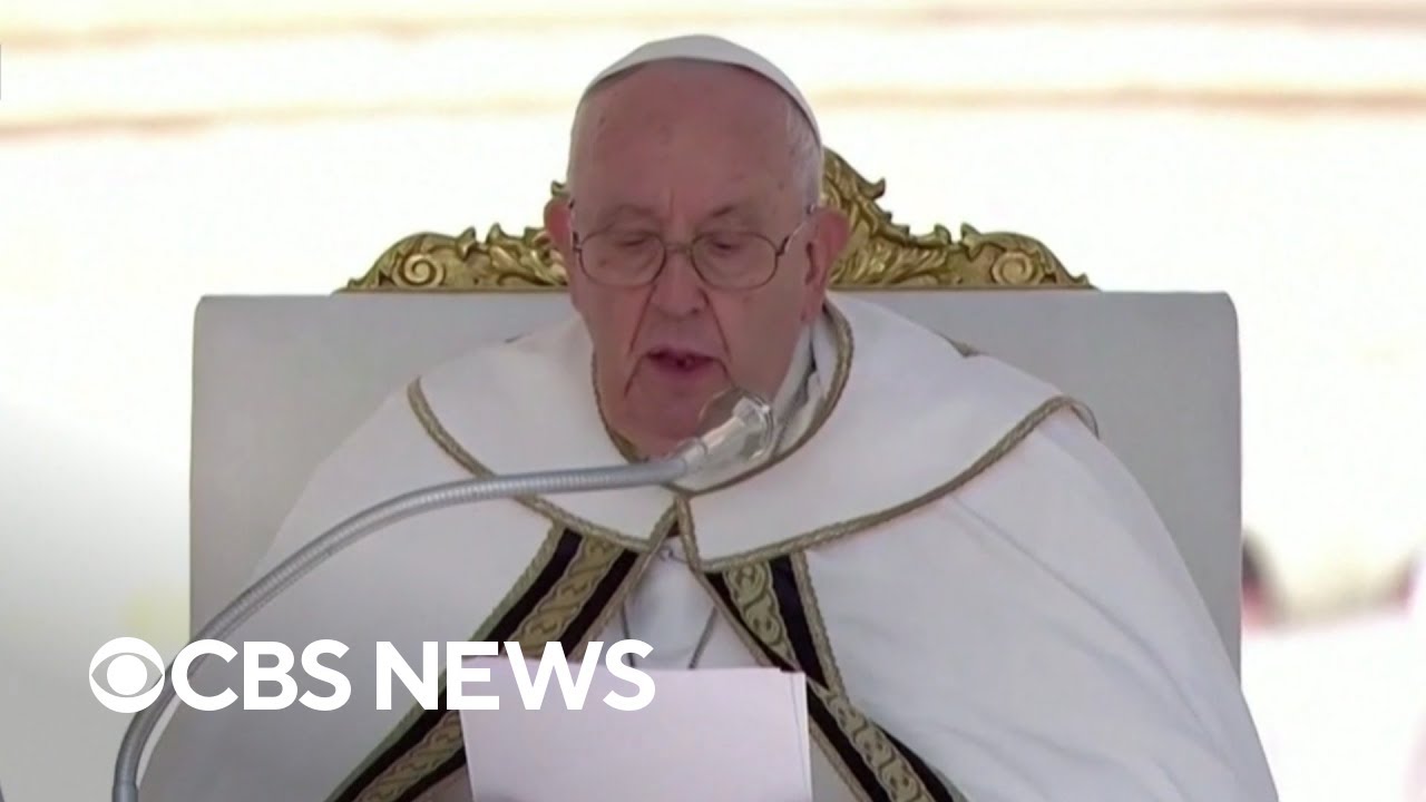Pope Francis suggests Catholic church could bless some same-sex unions