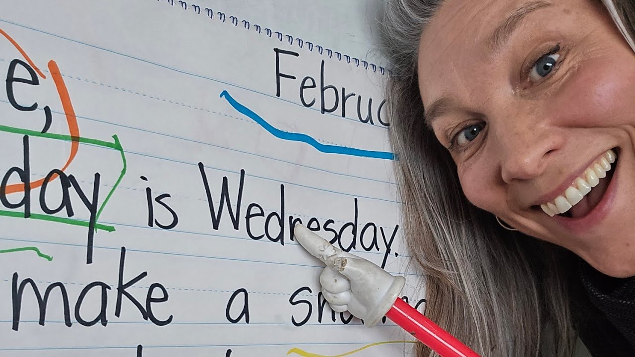 Morning Message! Daily reading/writing to improve reading &Vocabulary!#downsyndrome #reading 