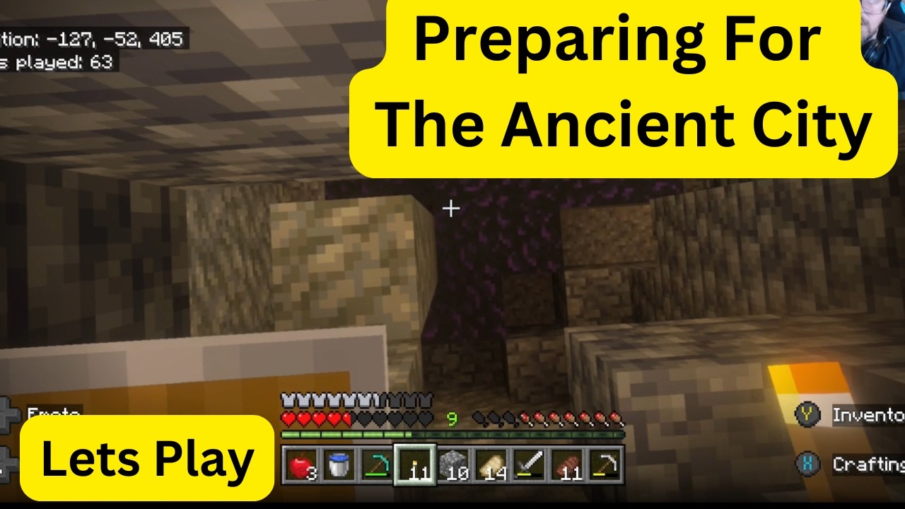 Preparing For The Ancient City, Minecraft, Lets Play, Eps 22
