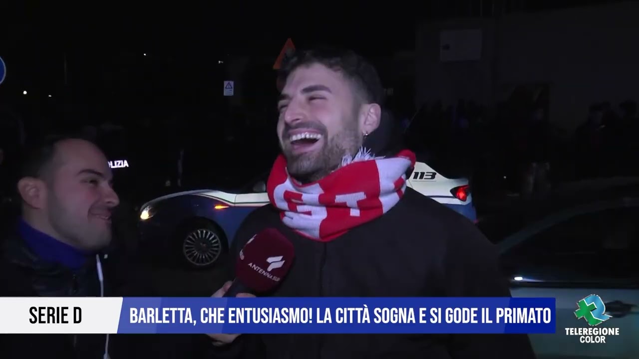 3 MARZO 2026 - SERIE D | BARLETTA, CHE ENTUSIASMO! LA CITTÀ SOGNA E SI GODE IL PRIMATO