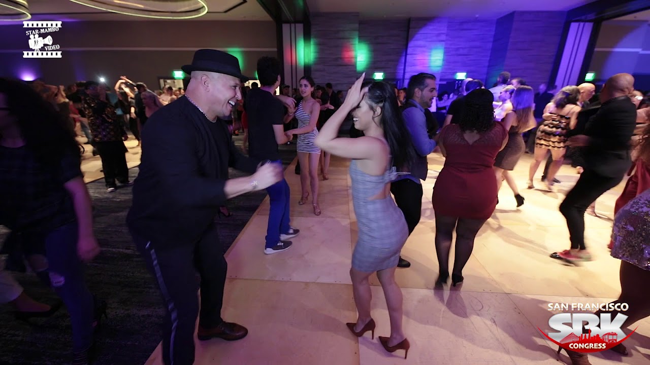 Osmar Perrones & Melany Crystal - social dancing @ San Francisco SBK Congress 2018