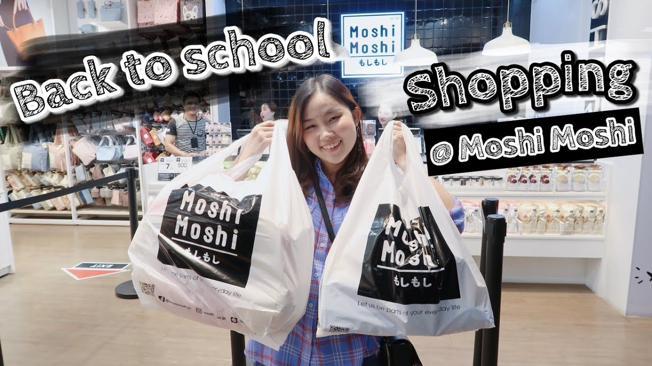 Vlog : พาช้อปเครื่องเขียน แต่ได้มากกว่าเครื่องเขียน!! (Moshi Moshi) | Back to school
