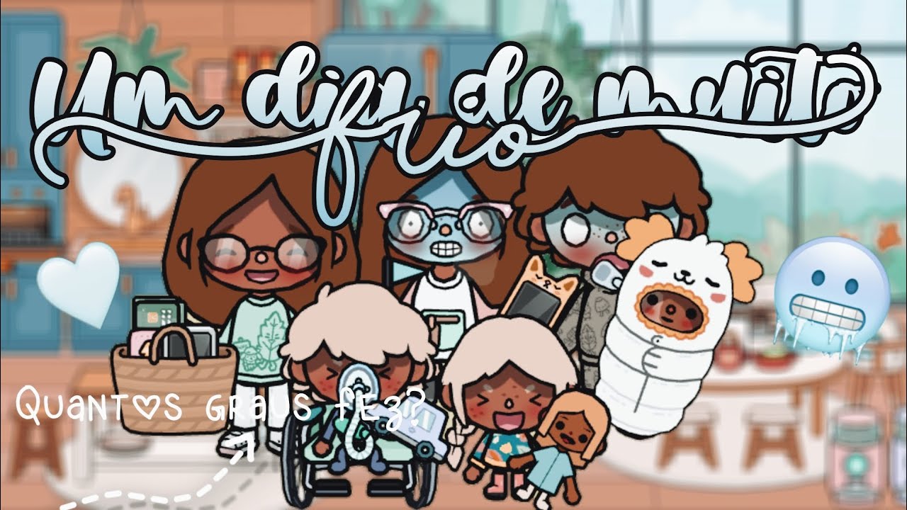 🥶❄️Dia de muito frio!|Toca life world|Lohh Toca!