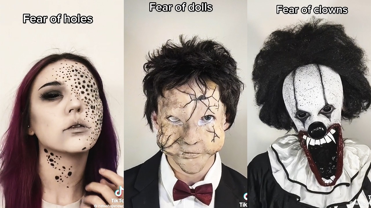 Makeup Inspired by Phobias