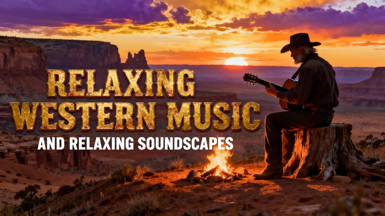 Western Serenity Instrumental | Calming Old West Ambience for Deep Relaxation