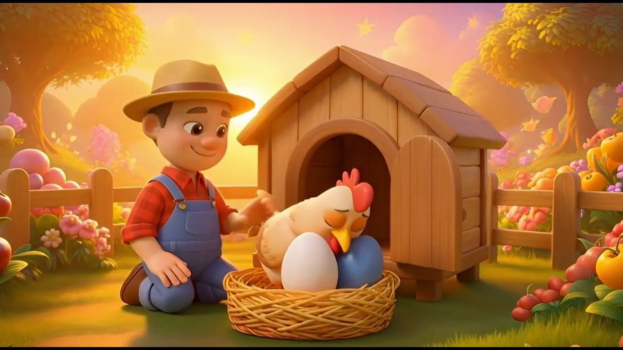 Naughty Thief Stole The Eggs at Old MacDonald Farm Animals were STOLED!
