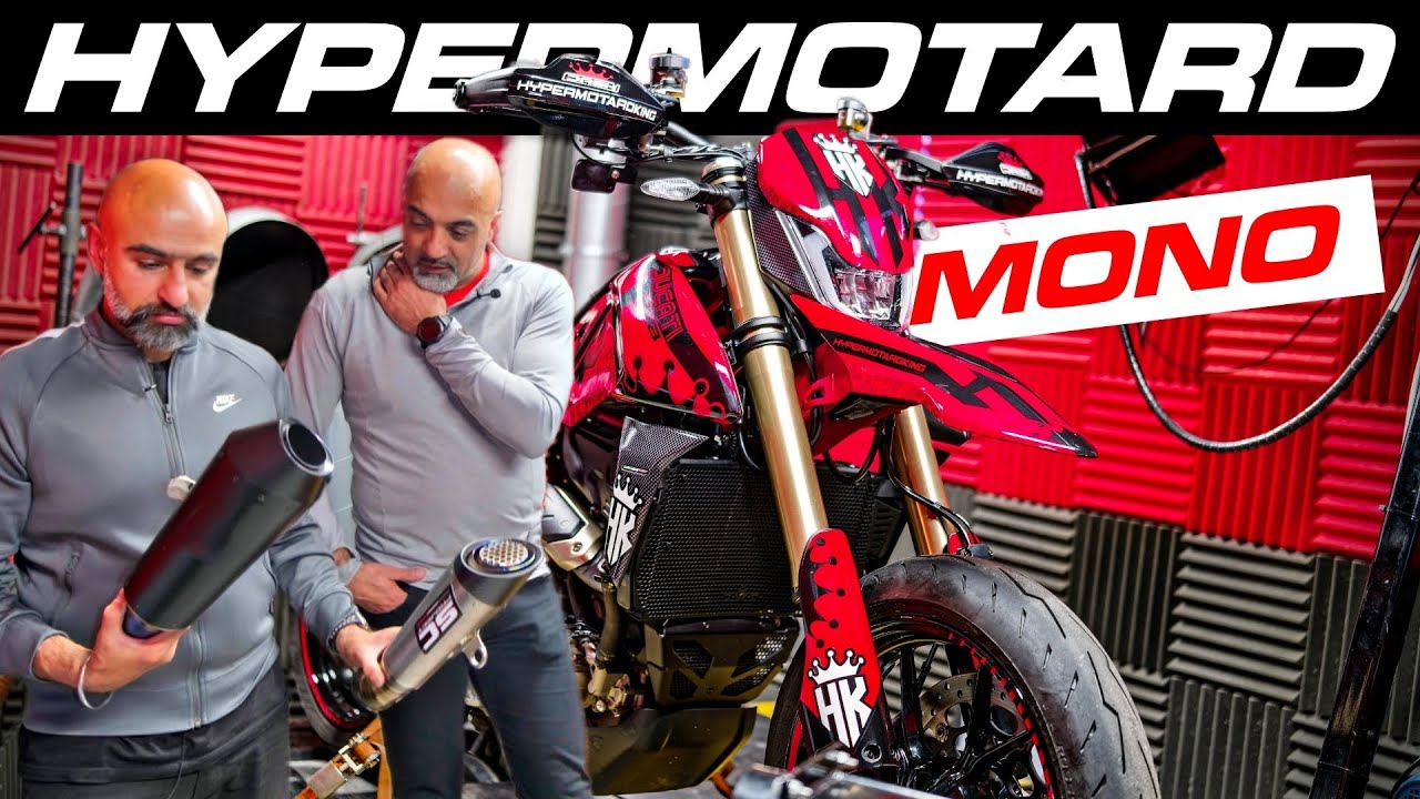 Ducati Hypermotard 698 Mono on the DYNO!! Ft. HypermotardKing | BHP UK Custom ECU Remapping