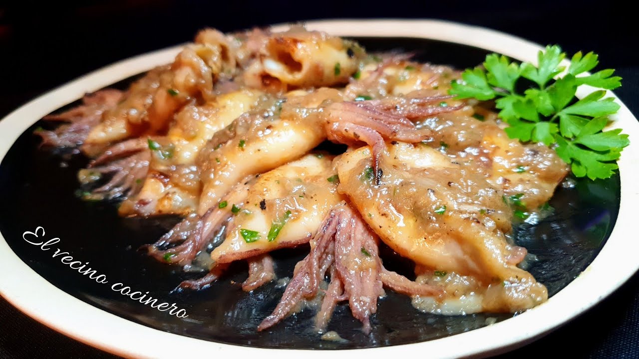 Chipirones encebollados 🧅SÚPER TIERNOS‼️