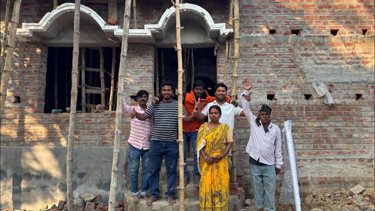বিকির বড় স্বপ্ন পূরণ হলো বাড়িতে ছাদ ঢালাইয়ের কাজ সম্পন্ন হলো |