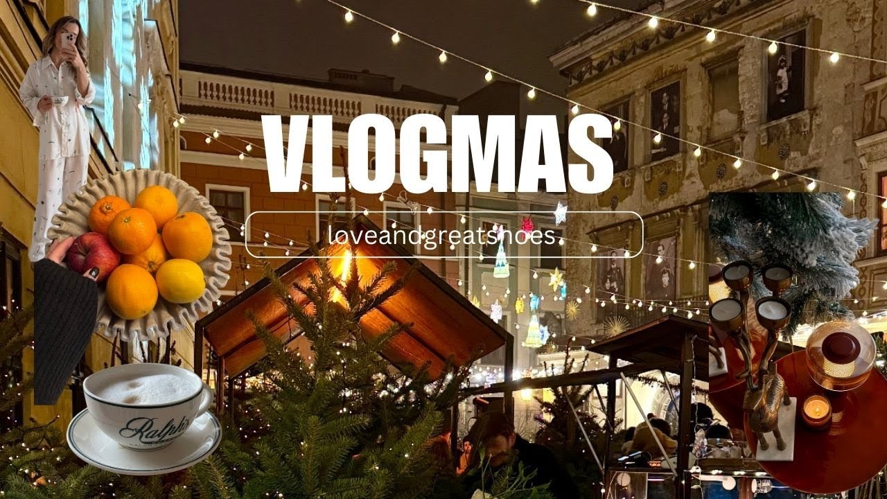 vlogmas I zakupy, pomysły na dania, świąteczne kostki lodu