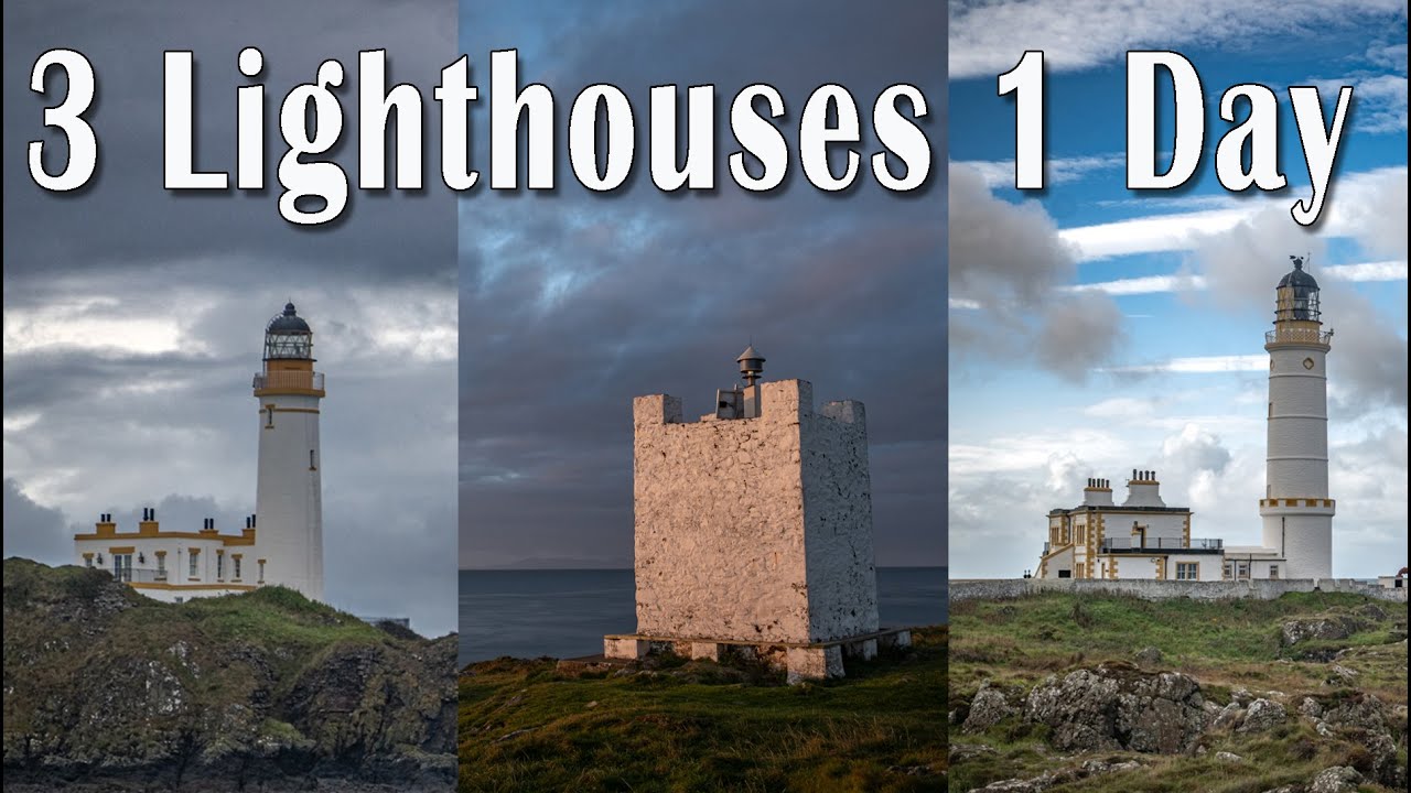 Lighthouse Hopping: Photographing Three Must-See Scottish Coastal Towers