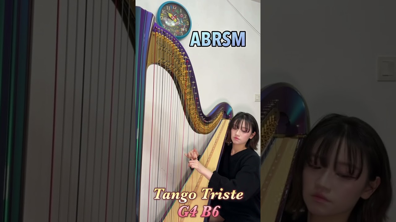 ABRSM 4級豎琴檢定曲 Phoebe ￼示範彈奏