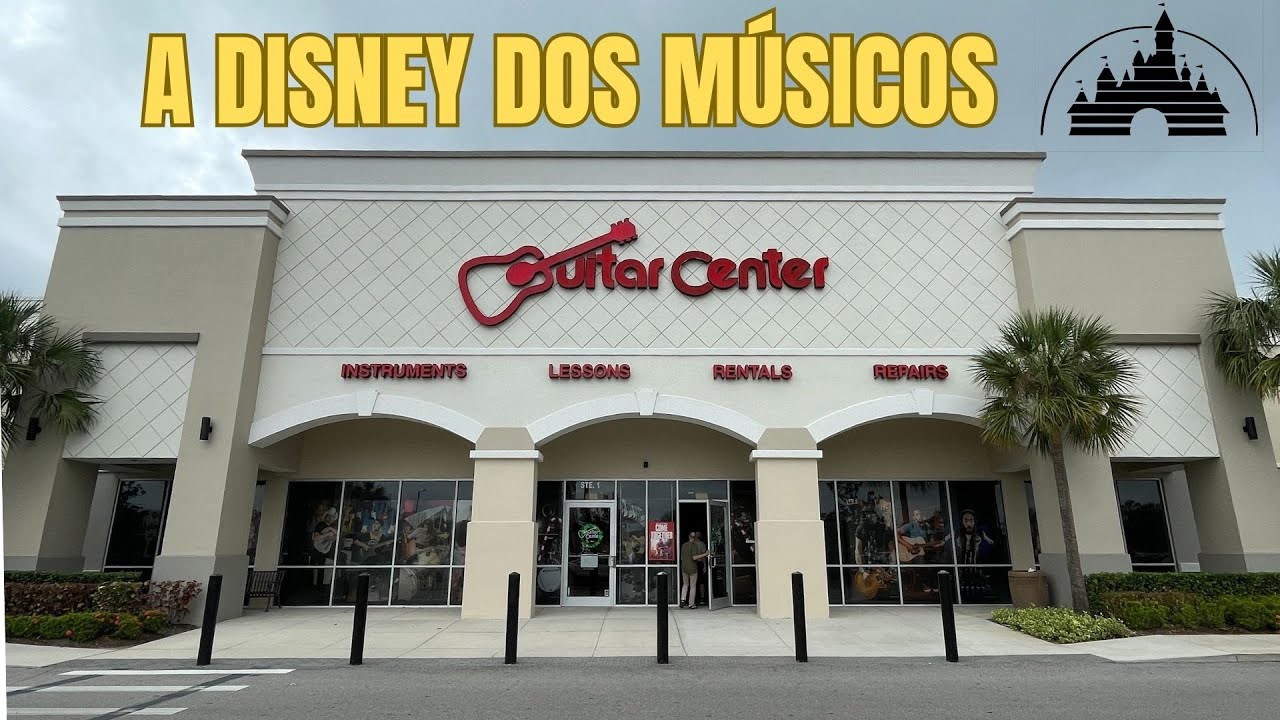 Mini Tour pela Guitar Center de Orlando, FL 🇺🇸 🎸