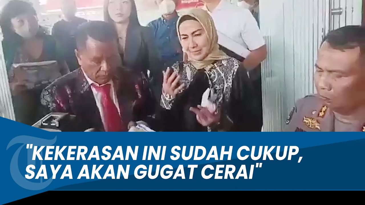 [FULL] Pernyataan Venna Melinda usai Pemeriksaan di Polda Jatim: Saya Akan Gugat Cerai Ferry Irawan