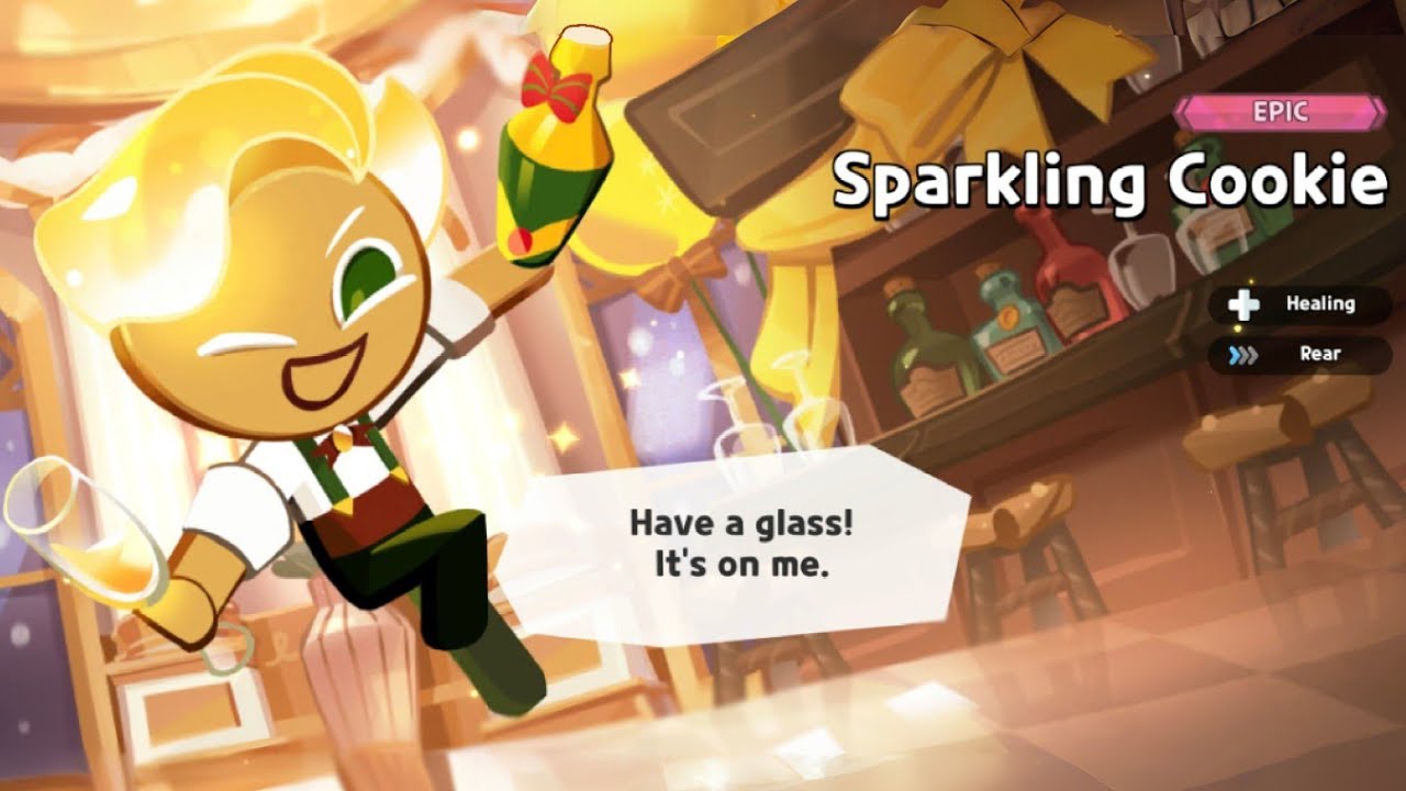 So... is this the new sparkling cookie gacha animation?! 😭