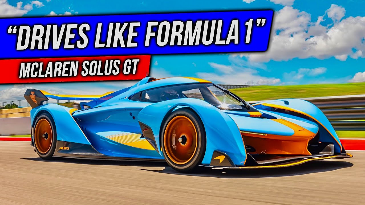 The McLaren YOU CAN'T DRIVE On The Road!?
