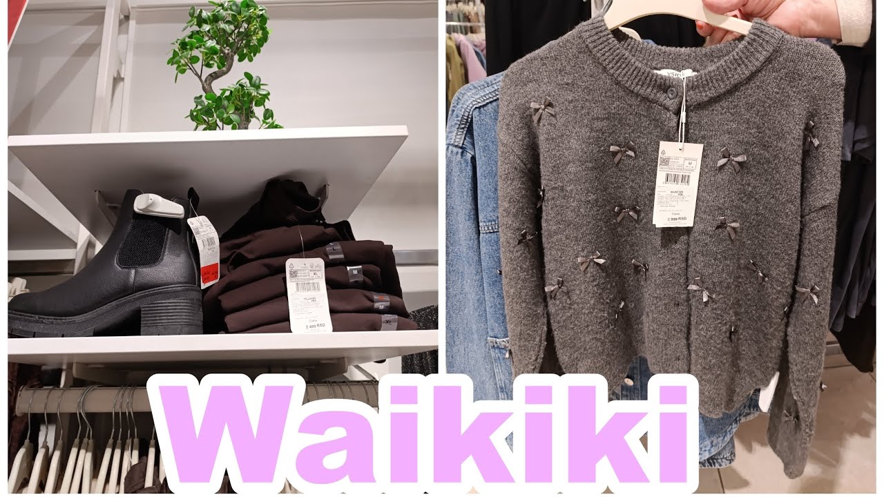 •Waikiki, Beograd-predprolećna kolekcija za žene i dekoracija za dom❗🛍️✨