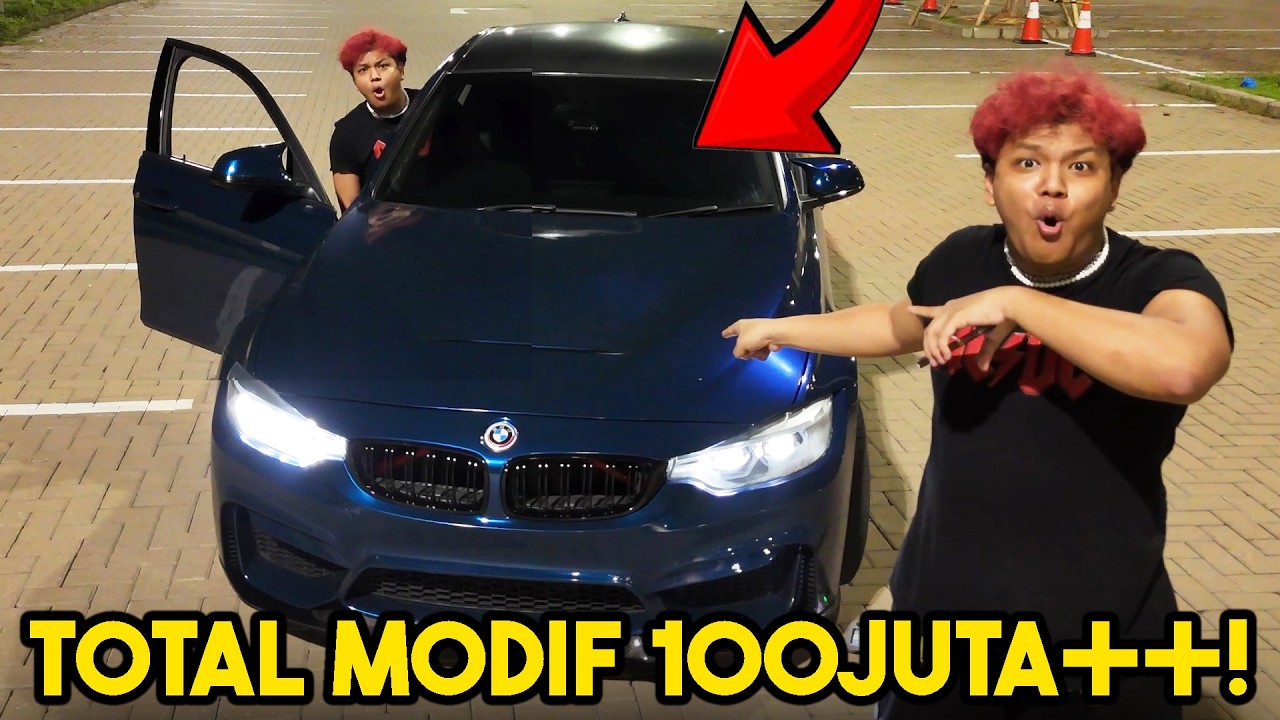 Gw MODIF MOBIL GW ABIS 100 JUTA++!! DAN GW VLOG PAKE DRONE!! ... (KEREN BANGET WOII!!!)