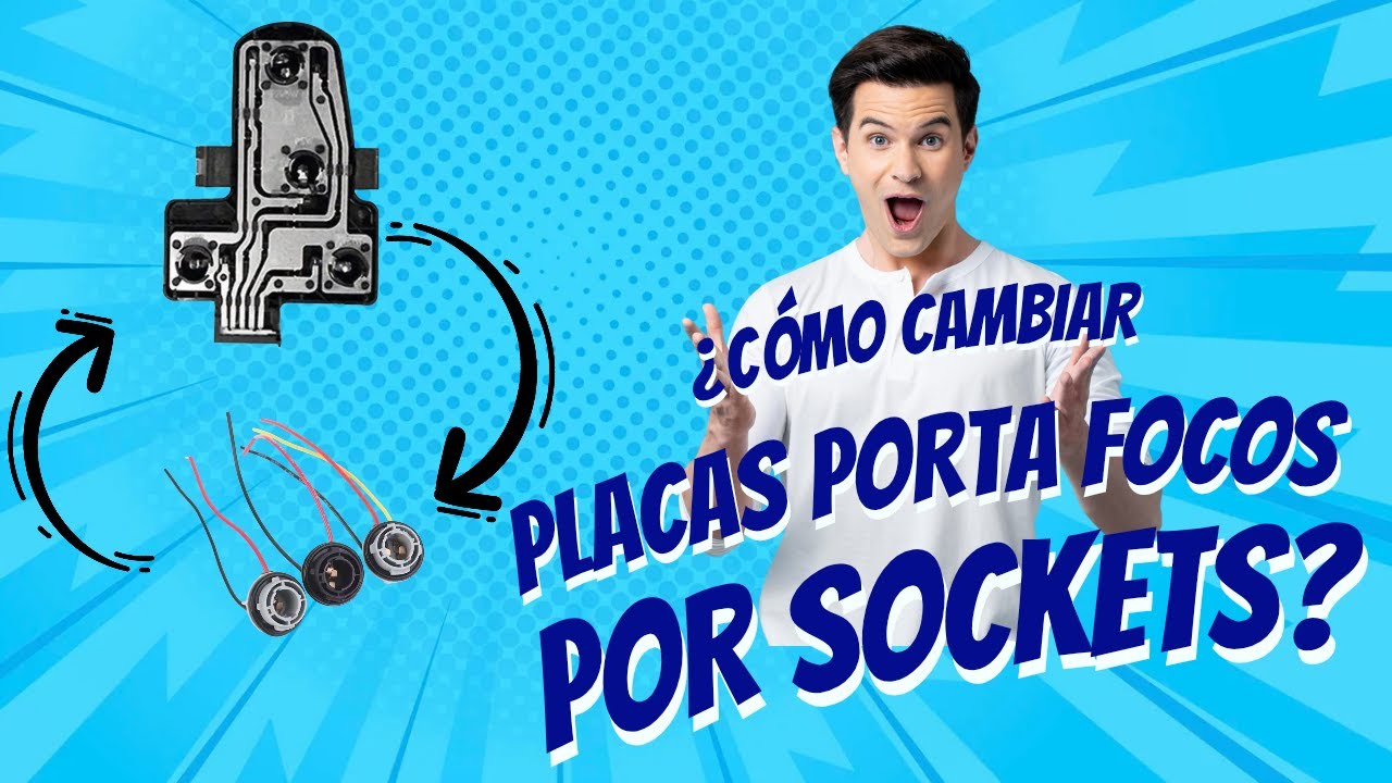 ¡Adiós a los focos viejos! 🔥 Instala sockets universales paso a paso