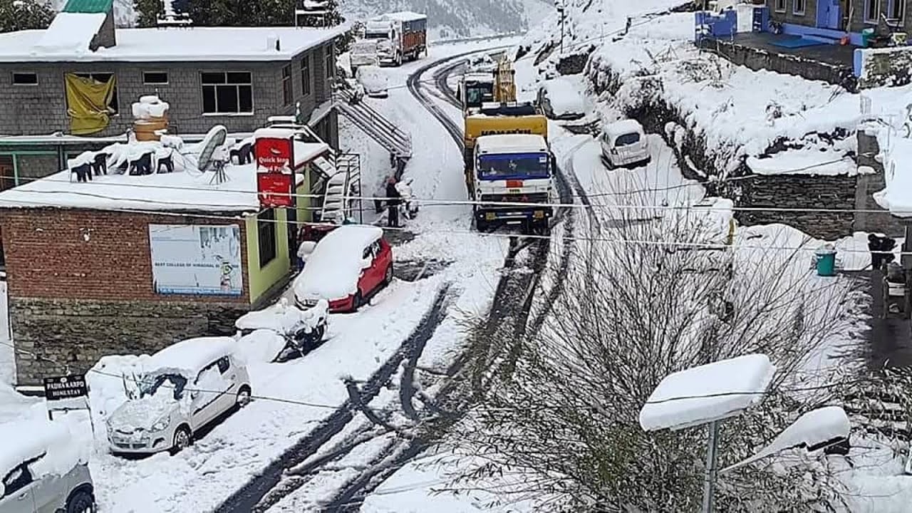 Heavy rainfall for Tamil Nadu | Snowfall to affect North Hills in India | India weather