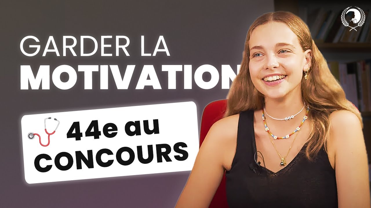 🎓 Se REMOTIVER en PASS avec Mel (44ème au concours)