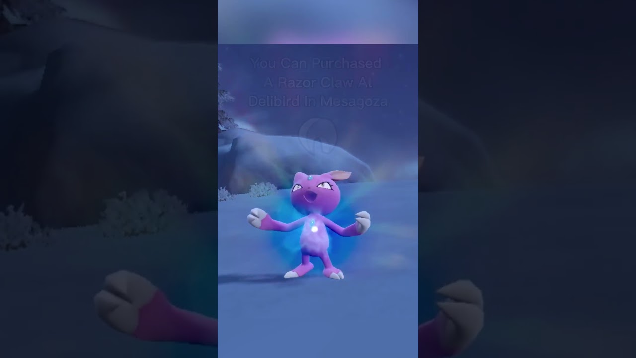 SHINY EVOLUTION: Sneasel to Weavile Pokemon Scarlet Violet