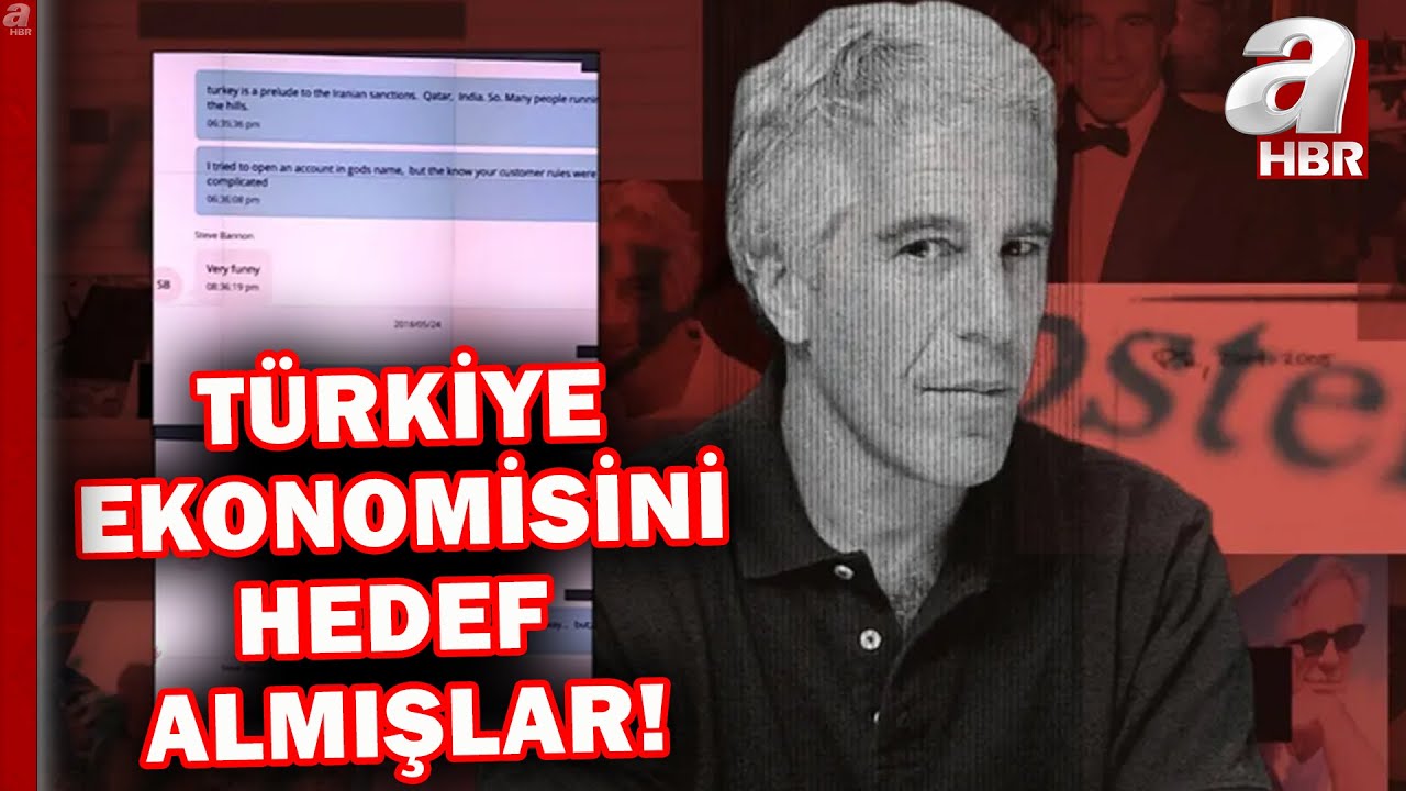 Türkiye'nin hedef alınması Epsteın belgelerinde... İşte o yazışmalar! | A Haber