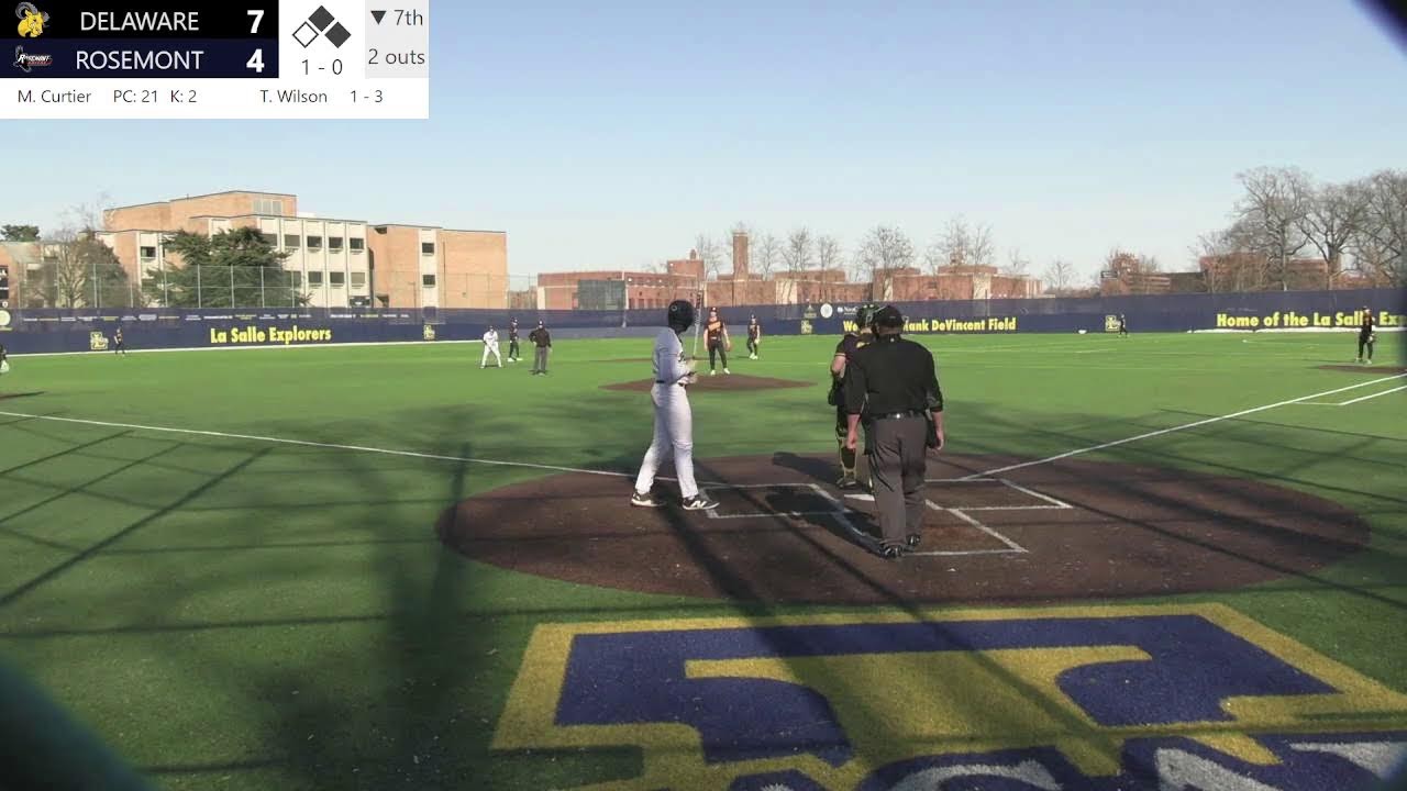 Rosemont Men's Baseball vs. Delaware Valley