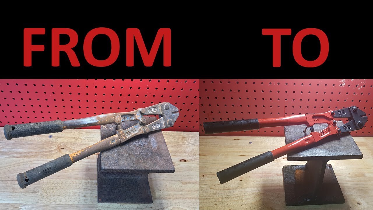 Bolt cutter complete tool restoration