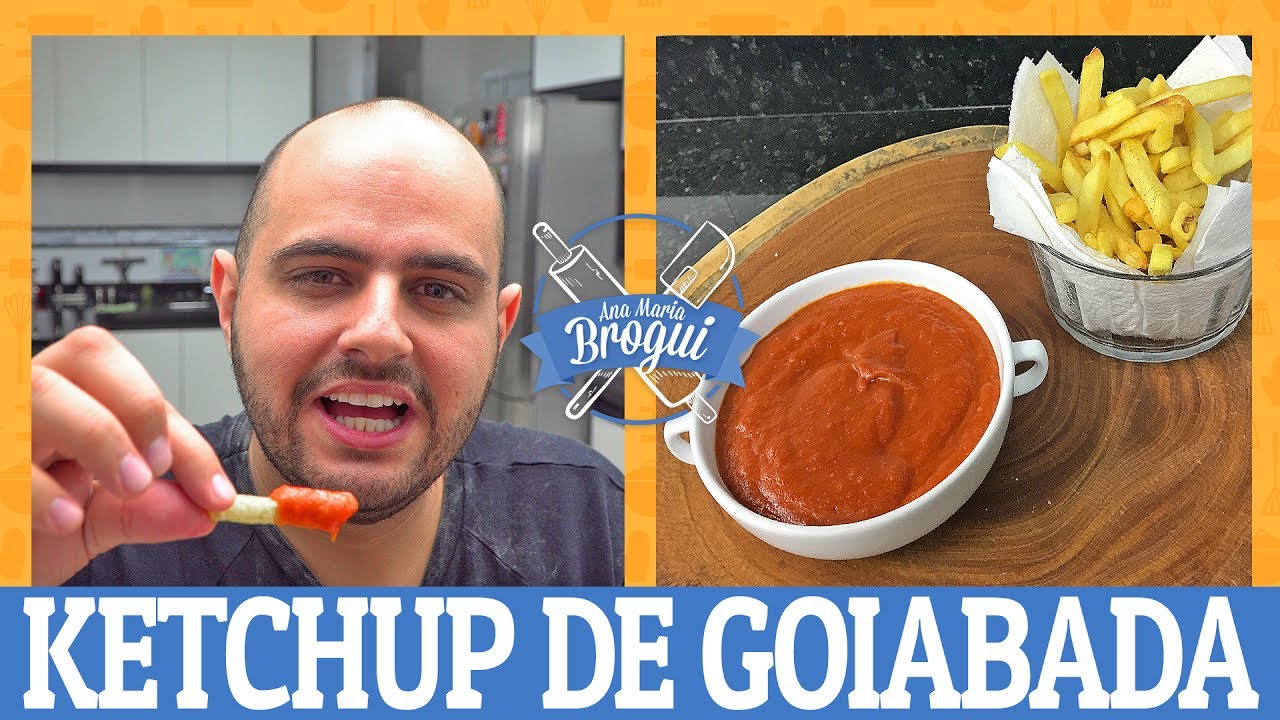COMO FAZER O KETCHUP DE GOIABADA DAS HAMBURGUERIAS | #AnaMariaBrogui