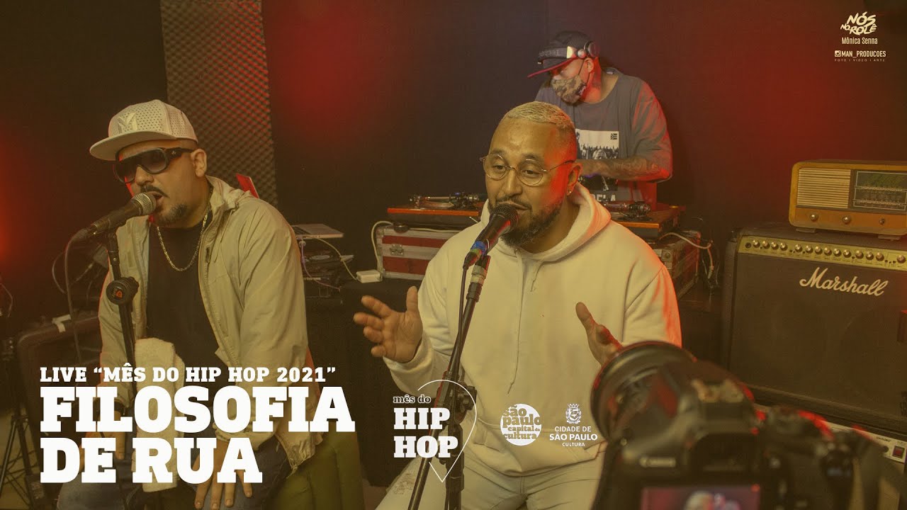 LIVE Filosofia de Rua -  2021 Mês do Hip Hop SP