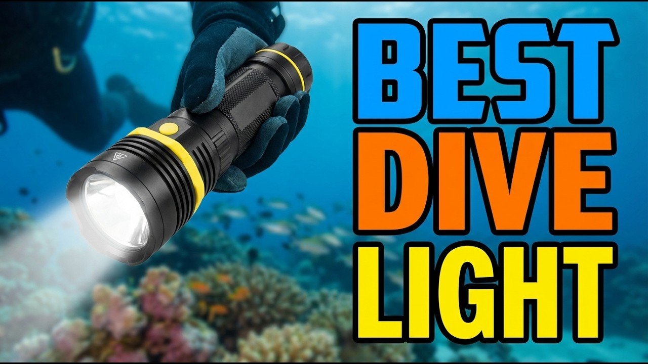TOP 5 Best Underwater Flashlight 2026