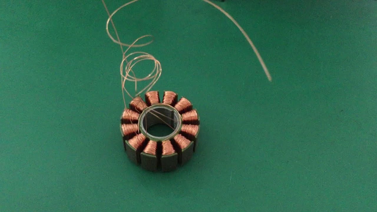 small type fan motor stator coil winding machine for BLDC armture