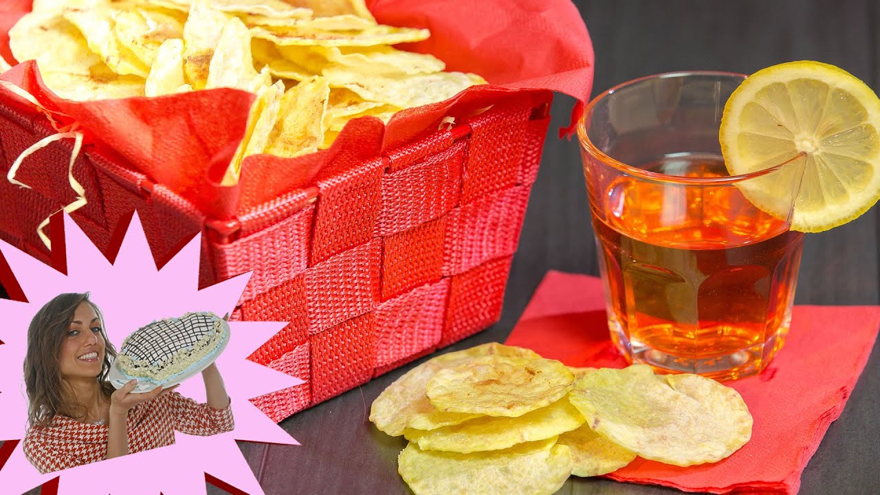 Chips di Patate in 10 Minuti - Croccantissime Senza Olio