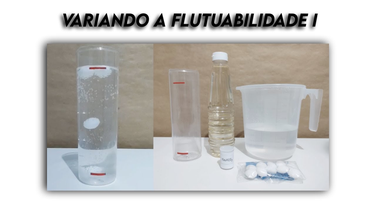 Experimentando: Variando a flutuabilidade I / Varying buoyancy I