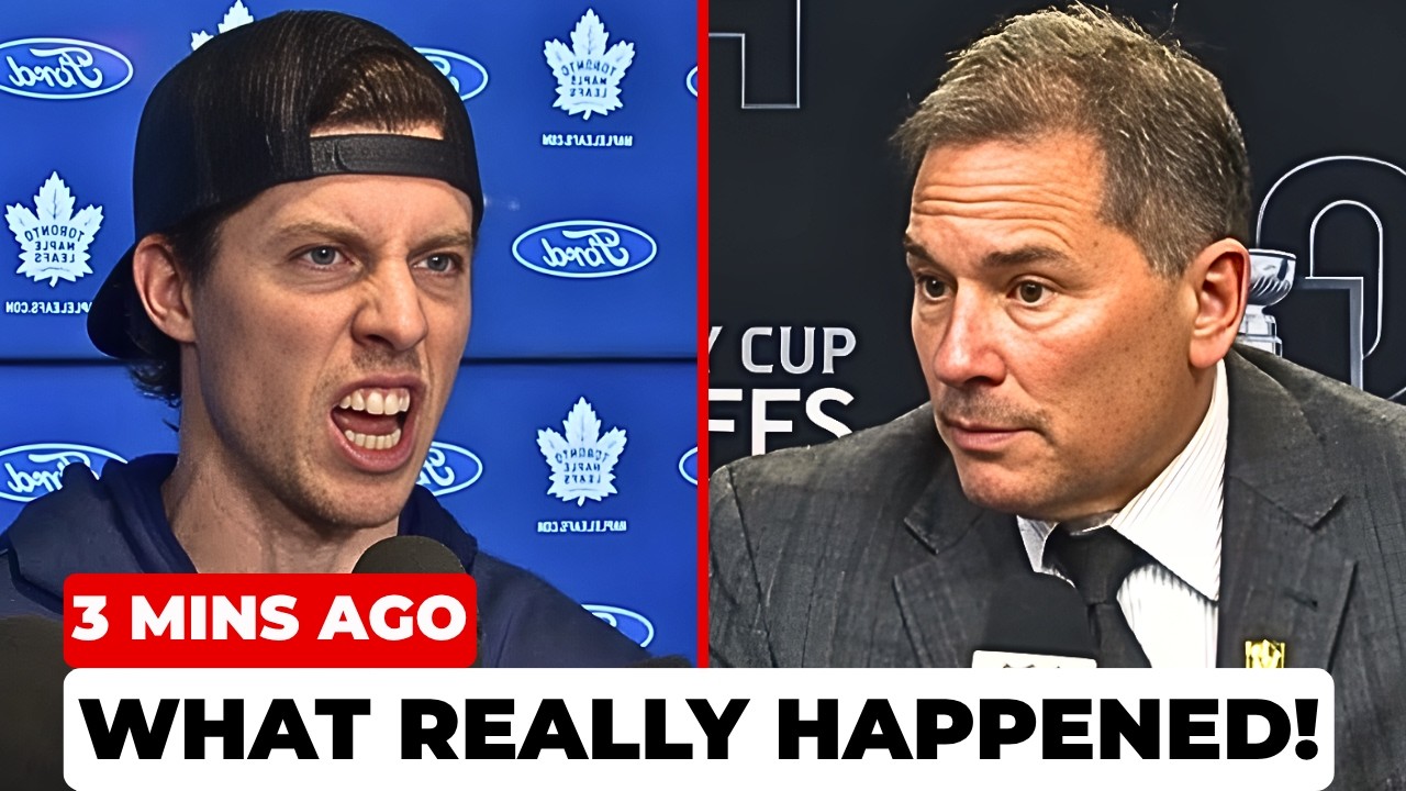 Mitch Marner BREAKS SILENCE On Bruce Cassidy and SHOCKS Everyone!