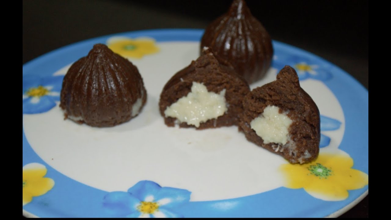 Bounty Chocolate Modak Recipe || Ganesh Chaturti Special || Namrata's Tasty Kitchen