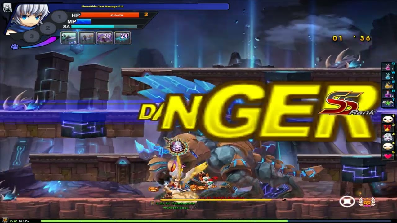 GrandChase Classic - Temple of time- Lass solo