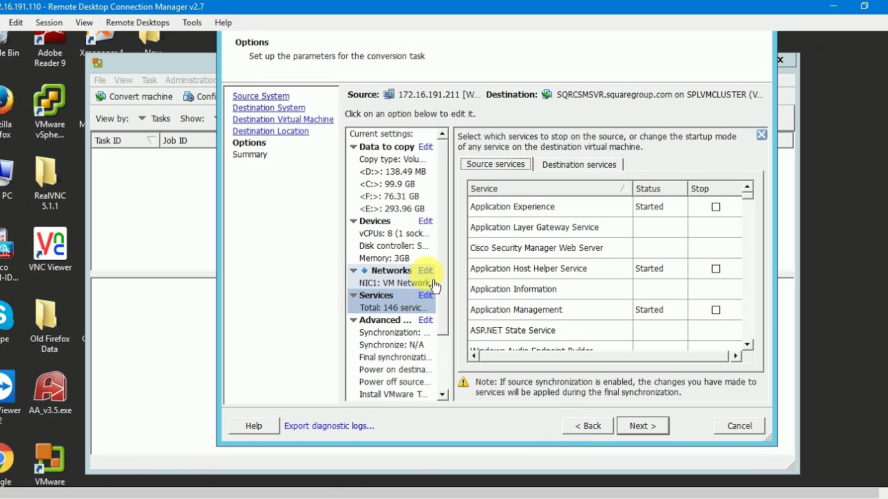 How to Convert P2V in VMware