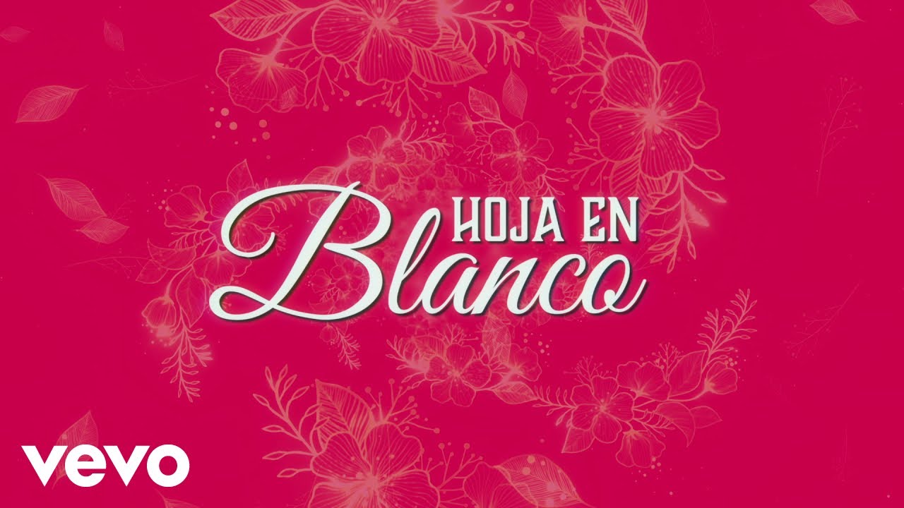 Majo Aguilar - Hoja En Blanco (LETRA)